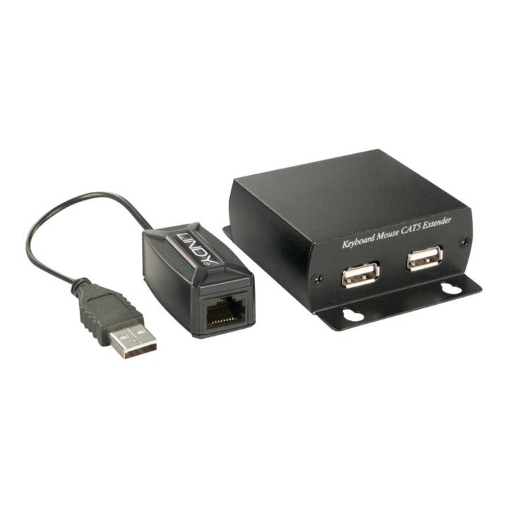 LINDY Adattatore (RJ-45, USB 2.0)