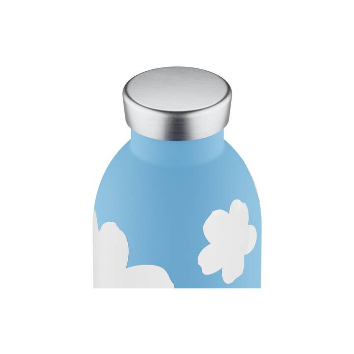 24BOTTLES Bottiglia sottovuoto Clima Daydreaming (0.5 l, Blu chiaro, Bianco)