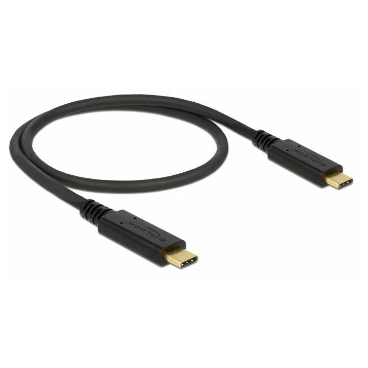 DELOCK 85529 Cavo USB (USB 3.1 Tipo-C, USB 3.1 Tipo-C, 0.5 m)