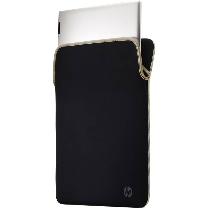 HP Reversible Protective Sleeve (14", Nero, Oro)