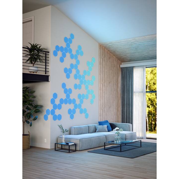 NANOLEAF LED Stimmunglicht Hexagon Panels (Mehrfarbig)