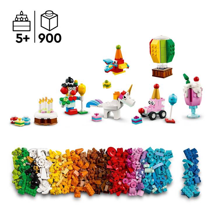 LEGO Classic Party Kreativ-Bauset (11029)