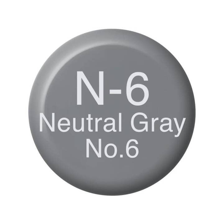 COPIC Tinte N-6 - Neutral Gray No.6 (Grau, 12 ml)