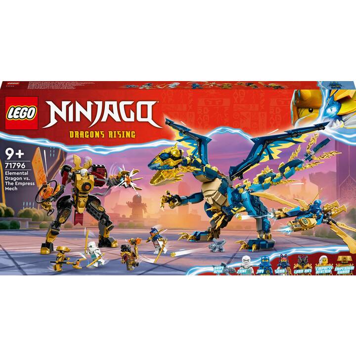 LEGO Ninjago Kaiserliches Mech-Duell gegen den Elementardrachen (71796)