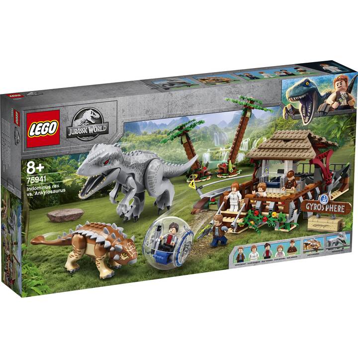 LEGO Jurassic World L'Indominus Rex contre l'Ankylosaure (75941)