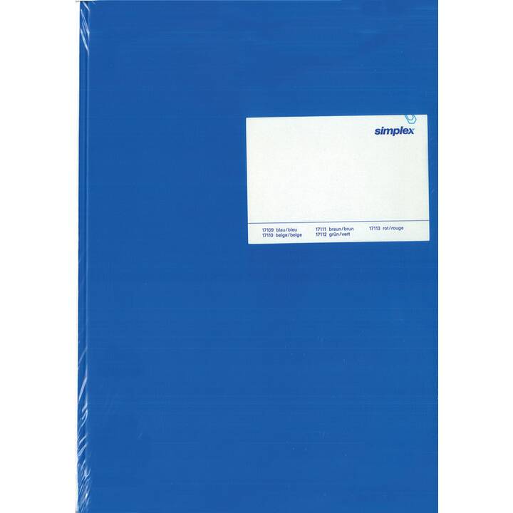 SIMPLEX Libro contabile (A4, Quadrettato)