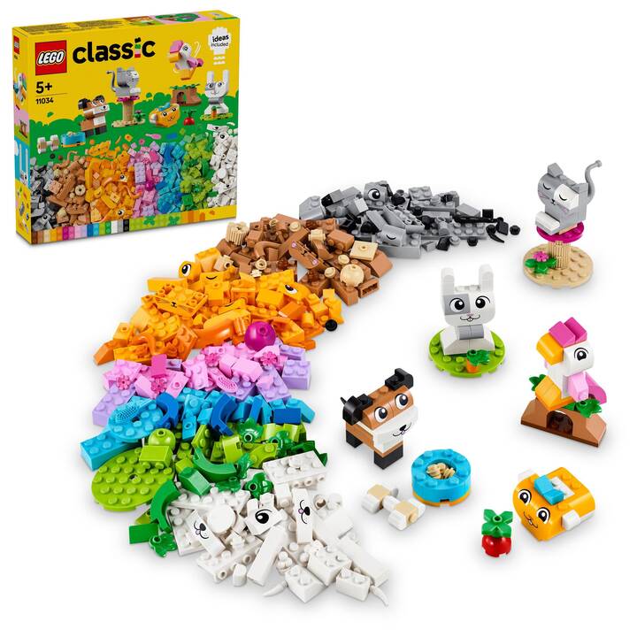 LEGO Classic Les animaux de compagnie créatifs (11034)