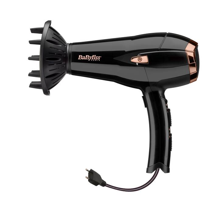 BABYLISS D373CHE Retracord System (2000 W, Noir)