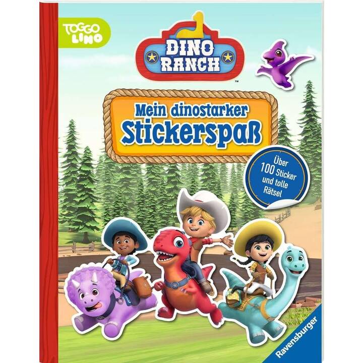 Dino Ranch Stickerspass