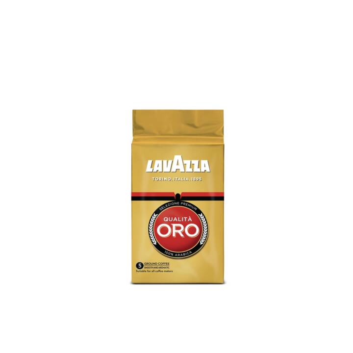LAVAZZA Gemahlener Kaffee Espresso Qualità Oro (500 g)