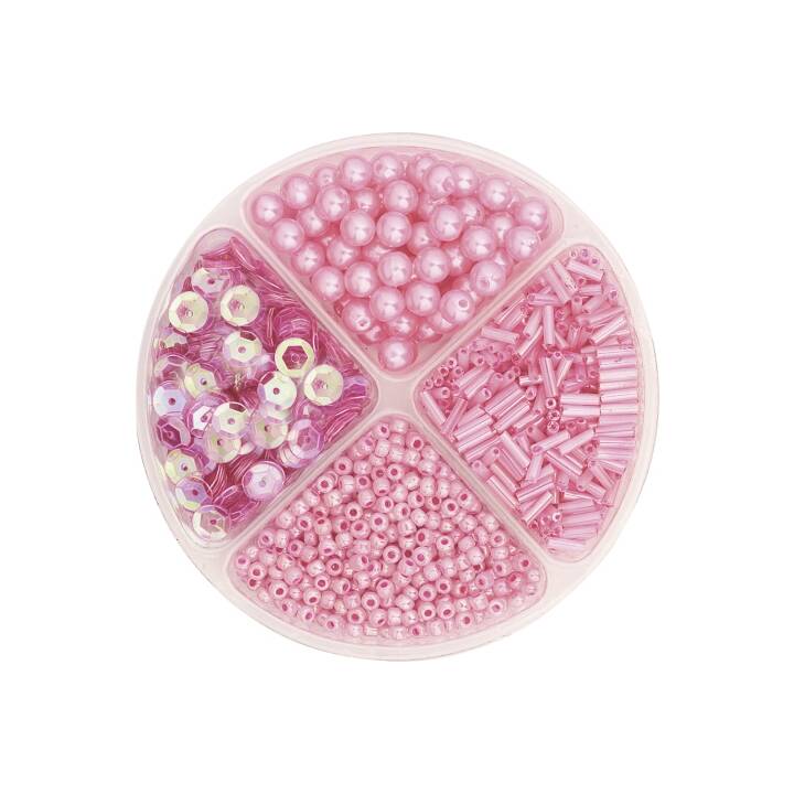 KNORR PRANDELL Perlen (30 g, Kunststoff, Pink)