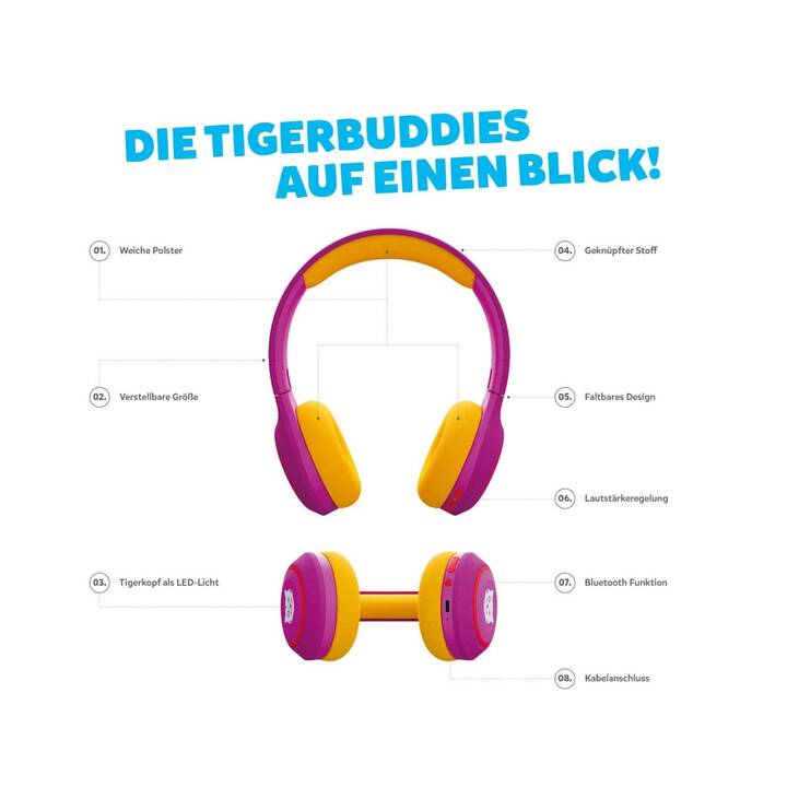 TIGERMEDIA Tigerbuddies (Multicolore)