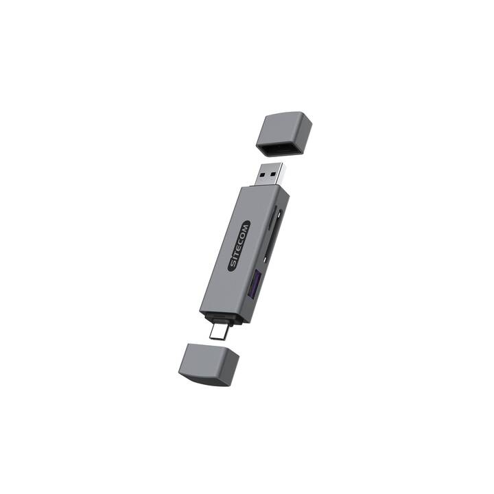 SITECOM Lecteurs de carte (USB Typ A, USB Type C)