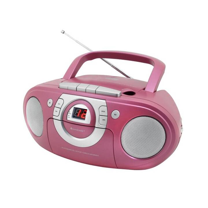 SOUNDMASTER SCD5100PI Boombox (Pink)