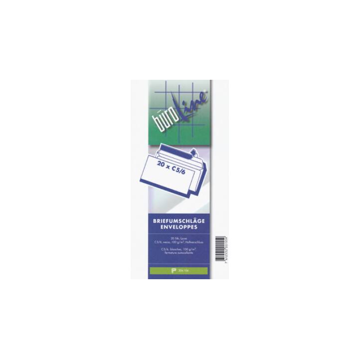 BÜROLINE Enveloppes (C5/6, 500 pièce)