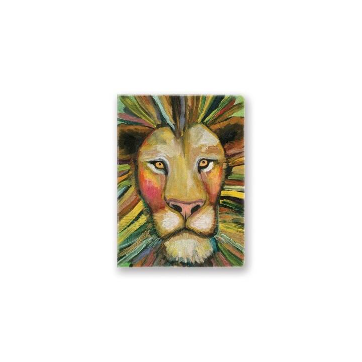 ROOST Notizbuch Majestic Lion (A5, Liniert)