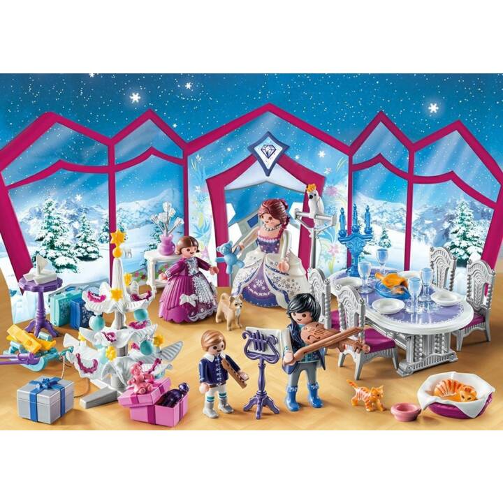 PLAYMOBIL Noël Calendrier de l'Avent 'Bal de Noël au salon de Cristal' (9485)