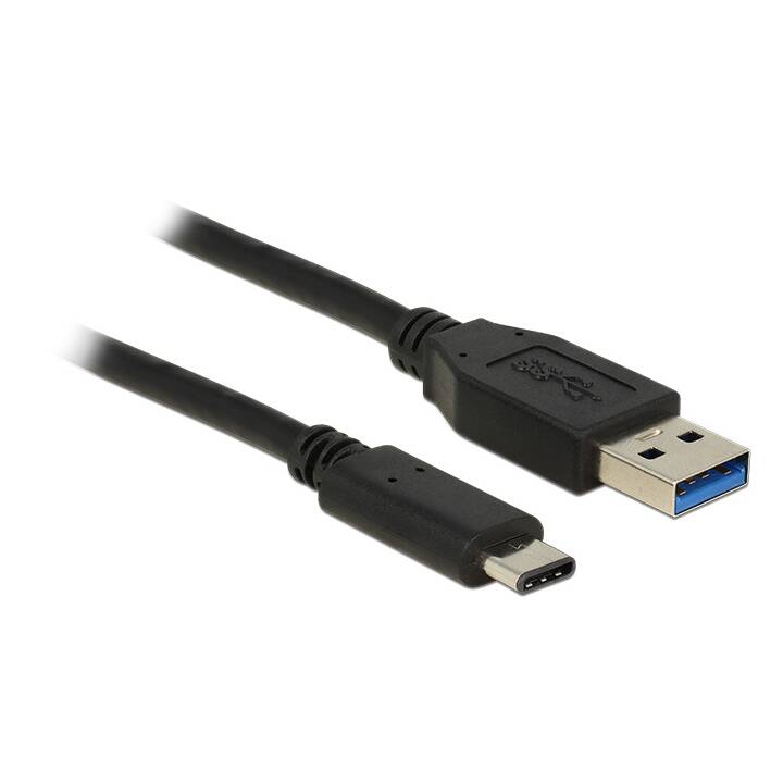 DELOCK Câble USB (USB 3.0 de type A, USB 3.0 de type C, 1 m)