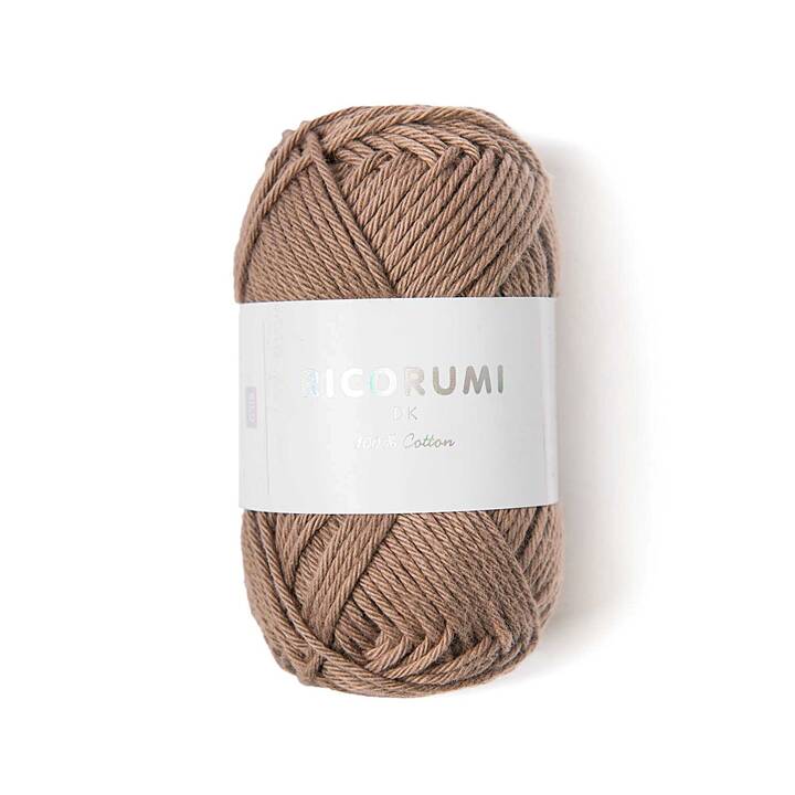 RICO DESIGN Wolle Creative Ricorumi DK (25 g, Beige, Braun, Hellbraun)