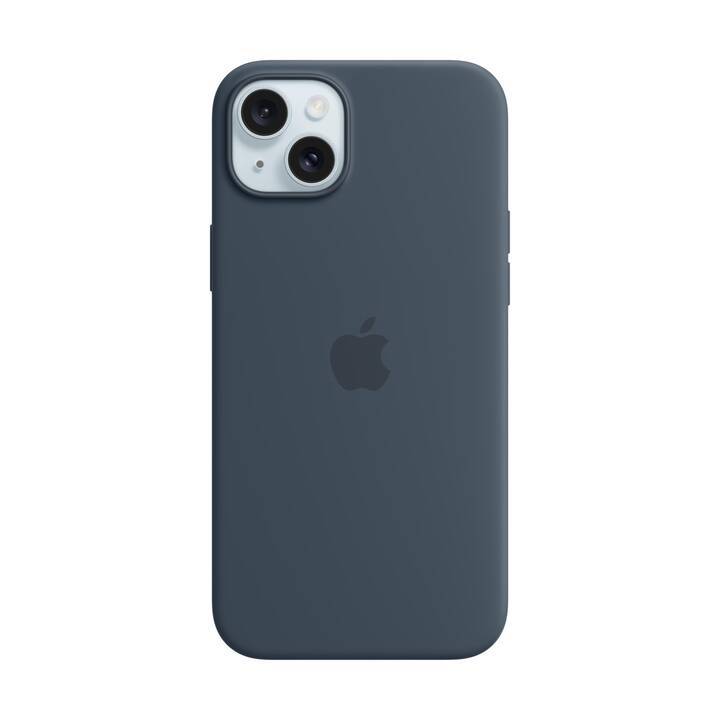 APPLE Backcover (iPhone 15 Plus, Bleu)