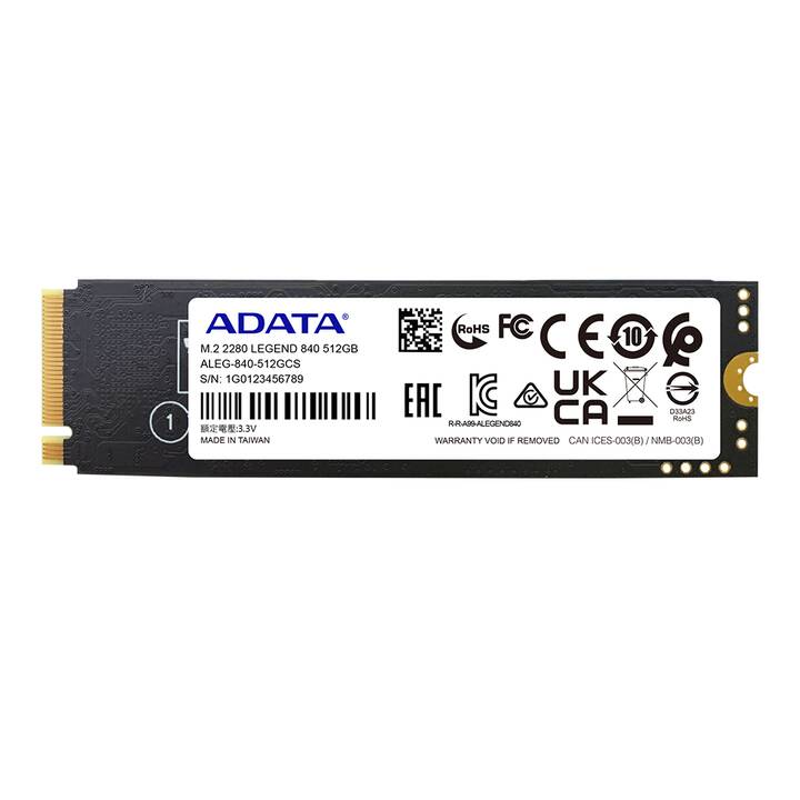 ADATA Legend 840 (PCI Express, 512 GB)