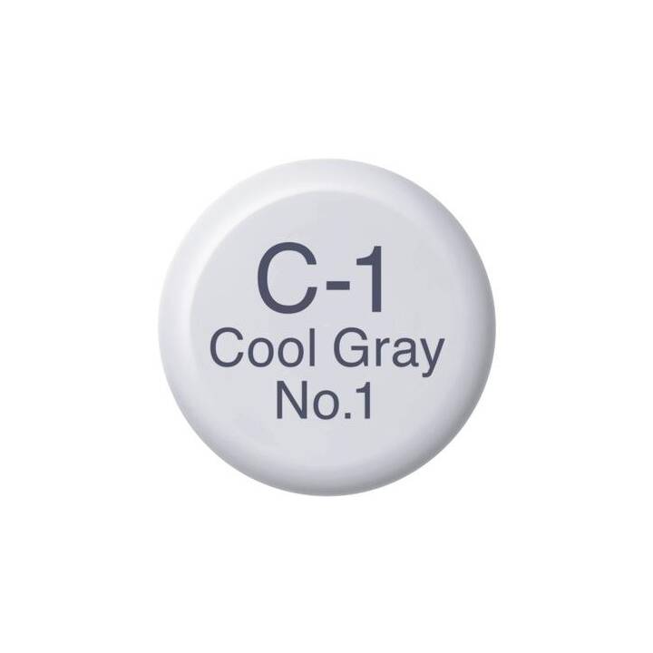 COPIC Encre C-1 - Cool Grey (Gris, 12 ml)