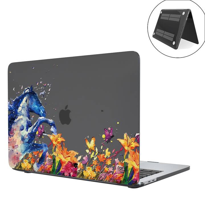EG Hülle für MacBook Pro 13" (2019) - Bunt - Pferd