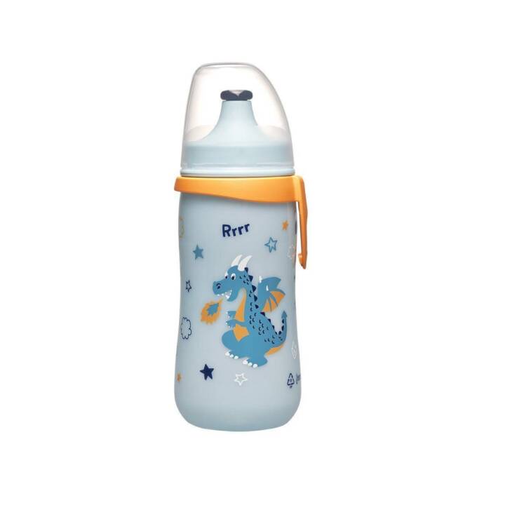 NIP Bottiglia per bambini Boy (0.33 l, Giallo, Arancione, Blu)