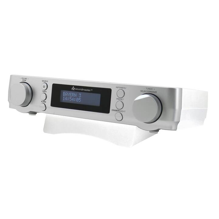 SOUNDMASTER UR2022SI Radio pour cuisine / -salle de bain (Argent)