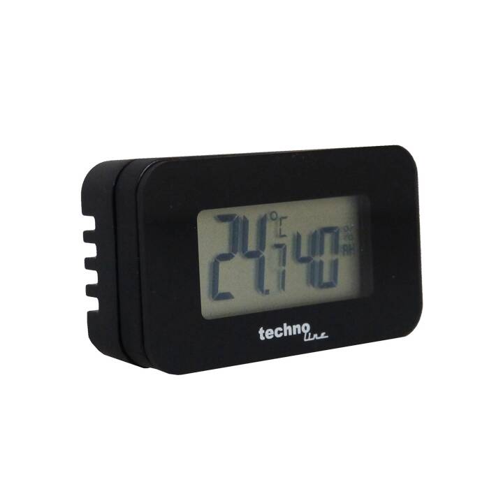 TECHNOLINE Thermomètre WS 7006 (Noir)