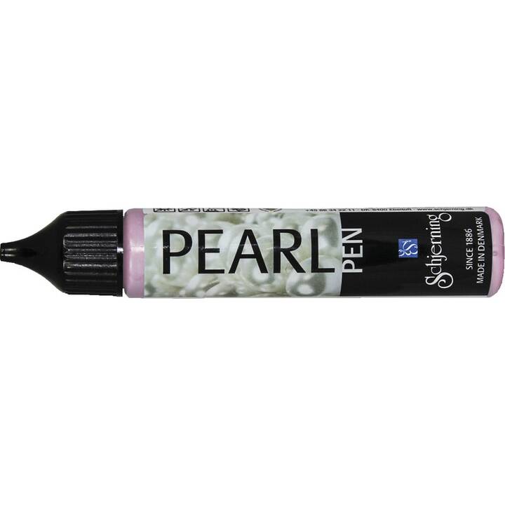 SCHJERNING Textilfarbe Pearl Pen (28 ml, Rosa)