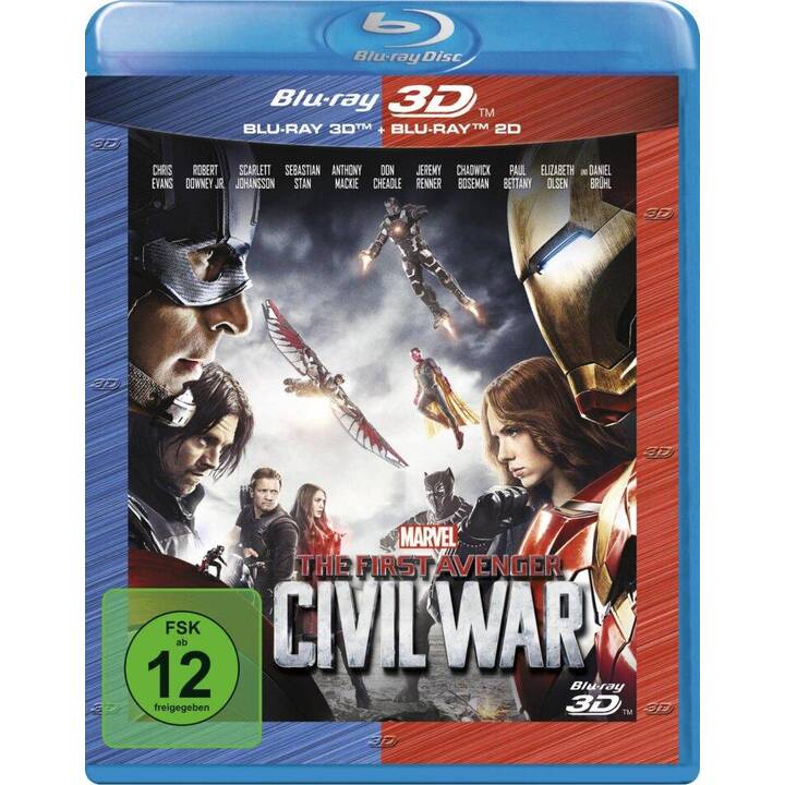 Captain America 3 - The First Avenger - Civil War  (DE, EN)