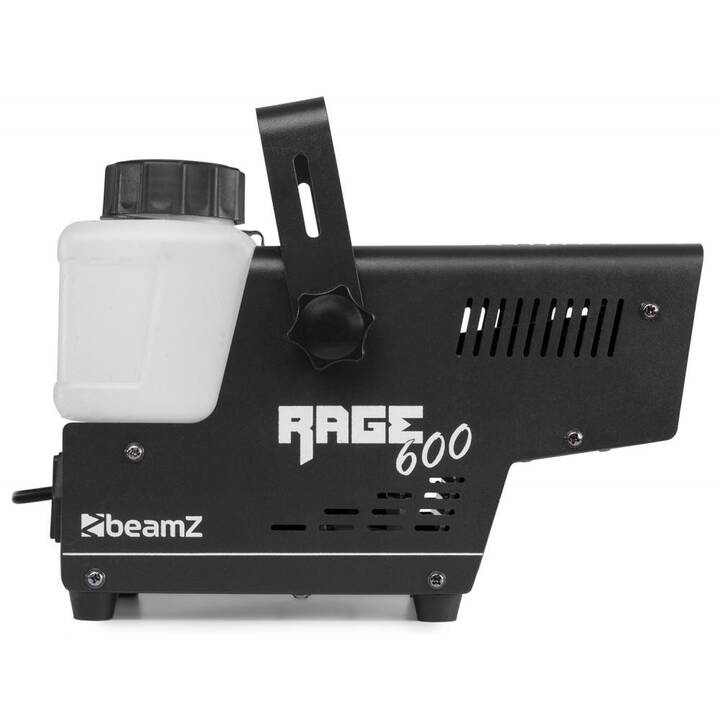 BEAMZ Rage 600LED Machine à fumée (0.5 l, 600 W, Blanc, Noir)