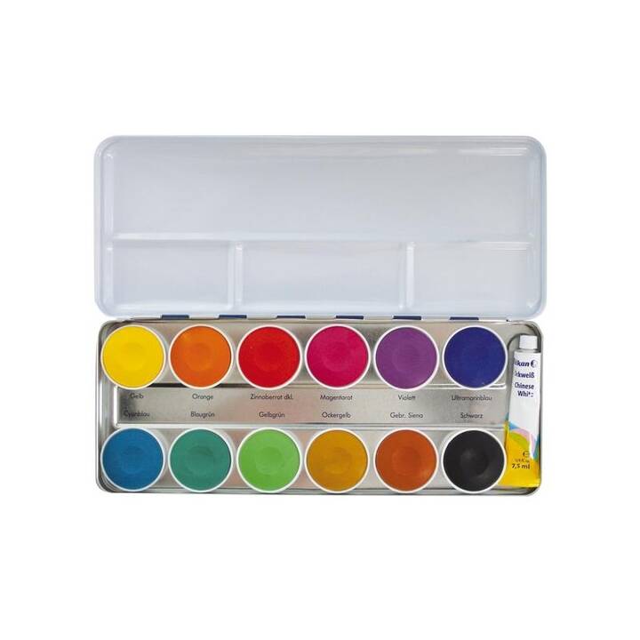 PELIKAN Colore dell'acqua Space+ Set (12 pezzo, Multicolore)