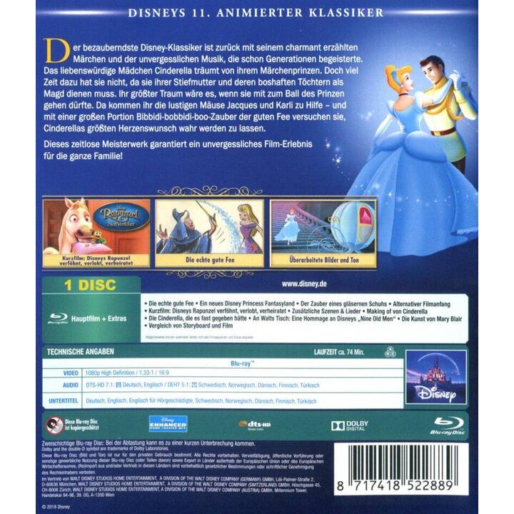 Cinderella (Disney Classics, DE, EN)