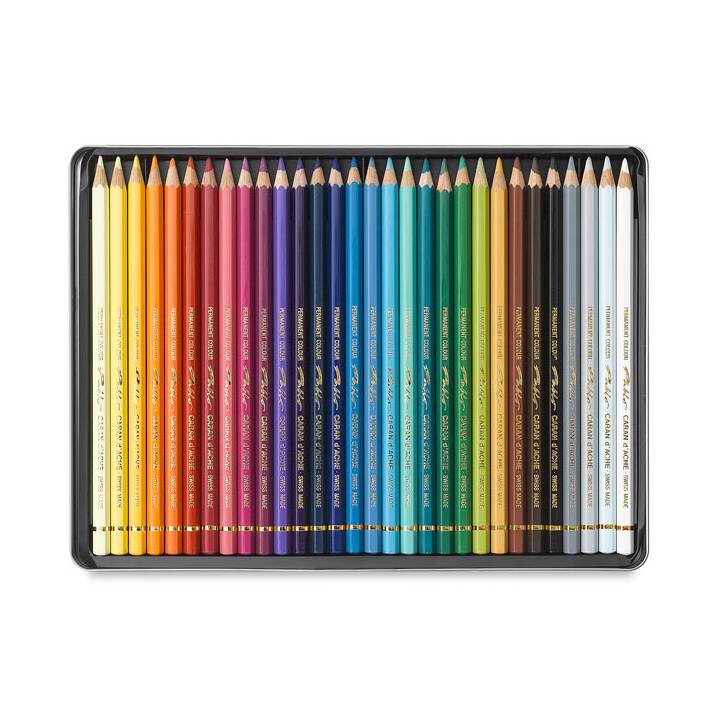 CARAN D'ACHE Crayons de couleur Pablo (Multicolore, 30 pièce)