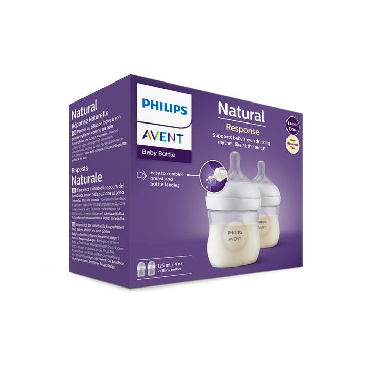 PHILIPS AVENT Babyflasche Set Response (125 ml)