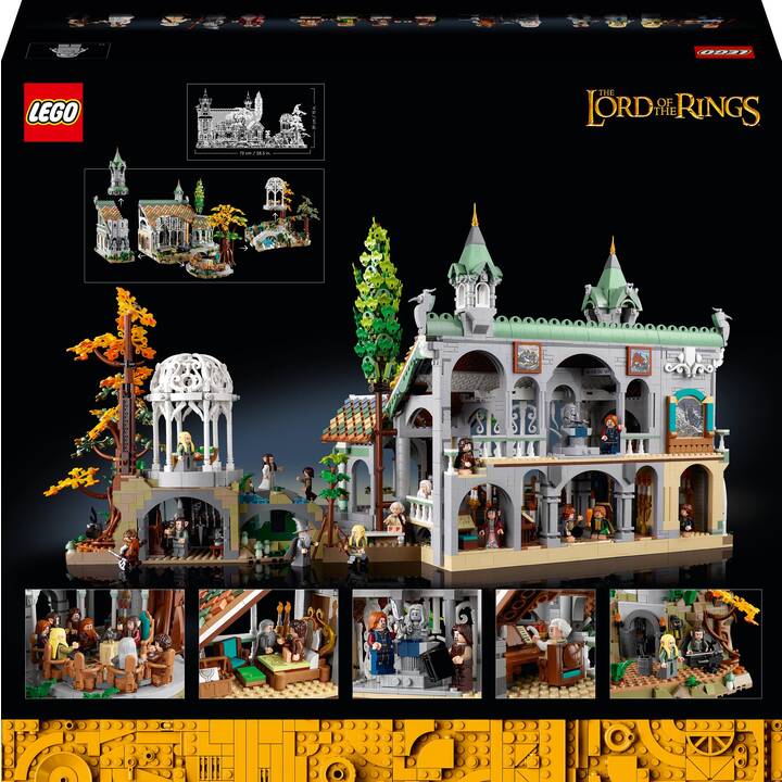 LEGO Der Herr der Ringe: Bruchtal (10316, seltenes Set)