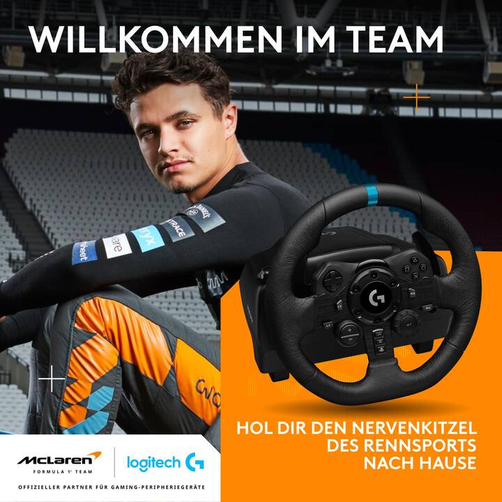 LOGITECH G923 PlayStation/PC Lenkrad & Pedale Set (Schwarz) - Interdiscount