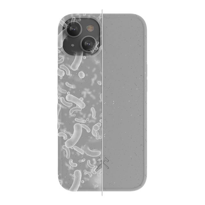 WOODCESSORIES Backcover MagSafe (iPhone 13, Gris)