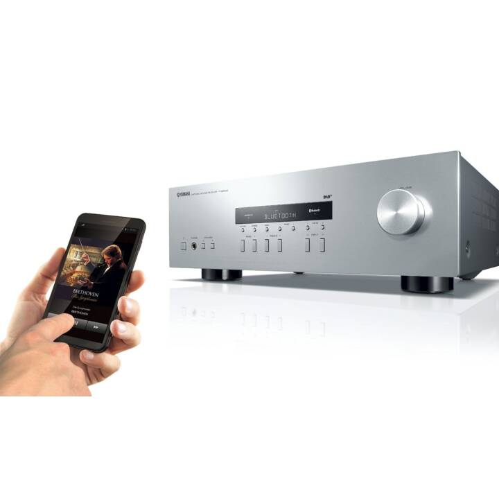 YAMAHA RS202D-SI (Stereo-Receiver, Silber)