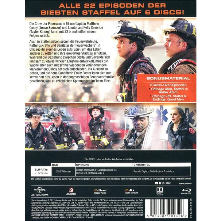 Chicago Fire Stagione 7 (DE, EN, FR)