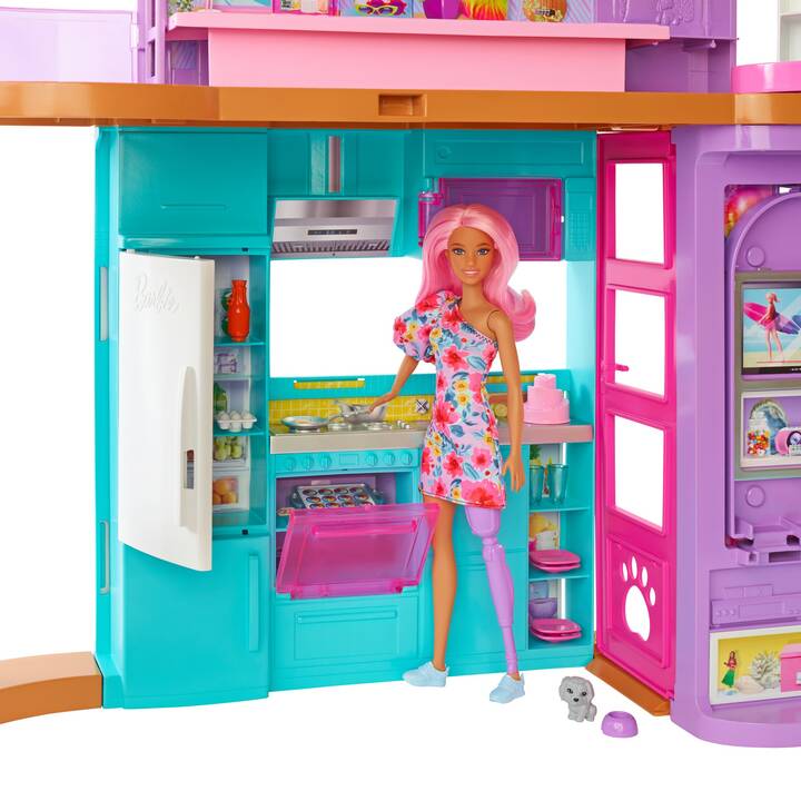 BARBIE Malibu Puppenhaus (Mehrfarbig)