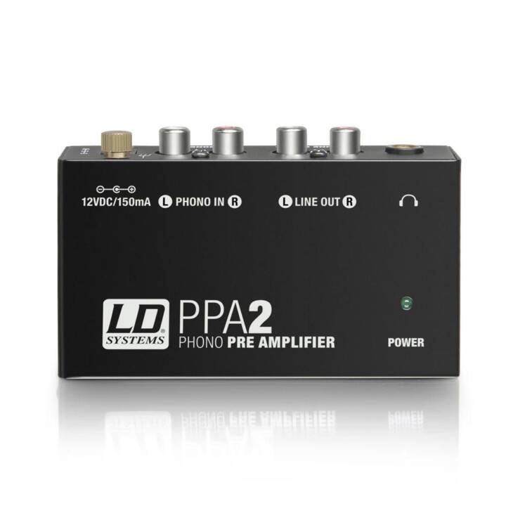 LD SYSTEMS PPA 2 (Vorverstärker, Schwarz)
