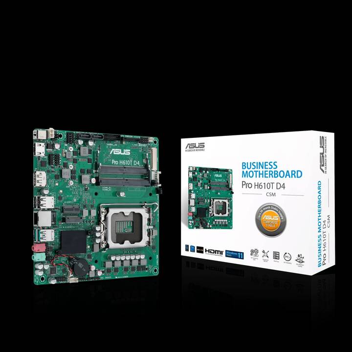 ASUS Pro (LGA 1700, Intel H610, Mini ITX)
