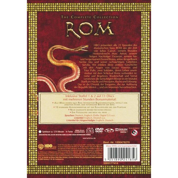 Rom - The Complete Collection & 2 Stagione 1 Stagione 2 (EN, DE)