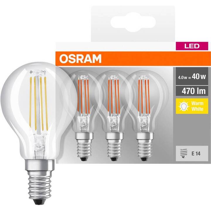 OSRAM LED Birne (E14, 4 W)