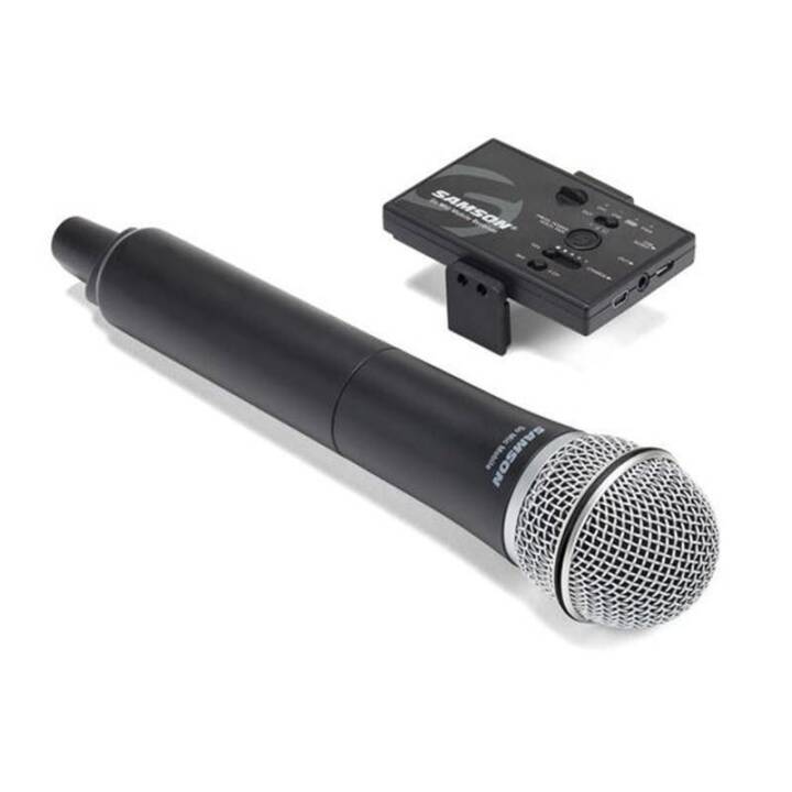 SAMSON Go Mic Mobile Microfono da mano (Argento, Black)