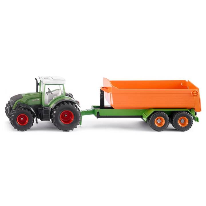 SIKU Tracteur agricole avec remorque