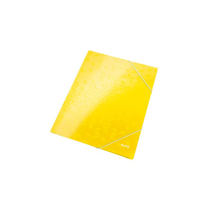 LEITZ Cartellina con elastico (Giallo, A4, 1 pezzo)